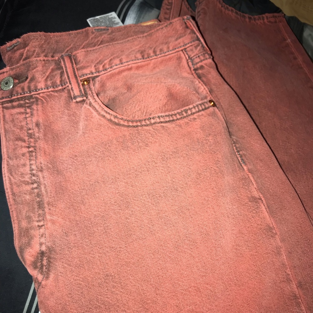 Red Levi original jeans